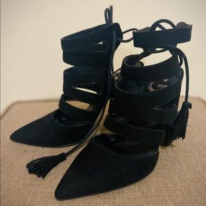 Guess G By Guess - Galway Fabric Pointed Toe Pumps